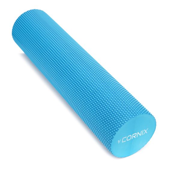 Масажний ролик Cornix EVA+ 60 x 15 см (валик, ролер) XR-0311 Blue | Зображення 2