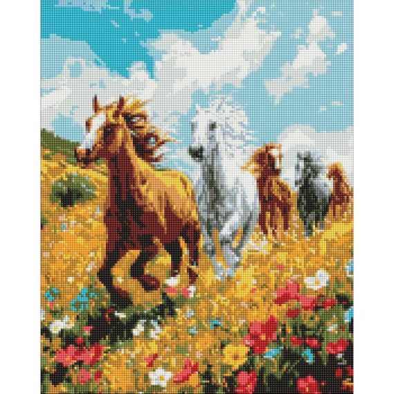 Алмазна мозаїка "Польова гармонія" ©art_selena_ua AMO8017, 40х50 см