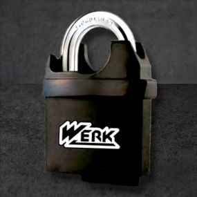 Замок навісний PVC-IPW-0560W вологостійкий 60мм, WERK
