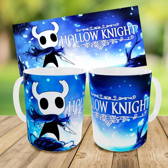 Детский набор Hollow Knight сумка-бананка + керамическая кружка с принтом (5597) | Зображення 3