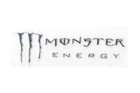 Наклейка-шильдик MONSTER ENERGY (19x7см, алюміній, хром)равень4750)