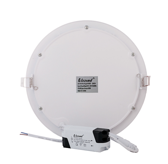 LED Панель врізна кругла 18W 4200К 1440Lm Ø225/Ø205мм 442RRP-18 Лезард | Зображення 2
