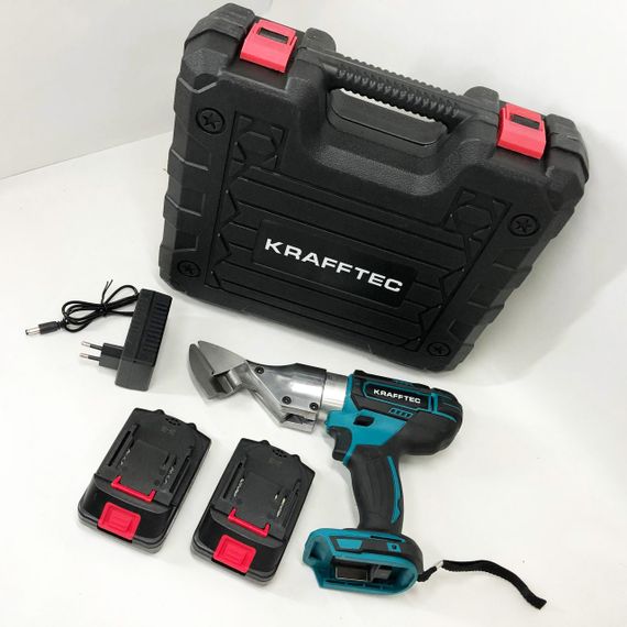 Ножиці по металу для профнастилу Krafftec, Електроножиці по металу листові Електричні ножиці WL-63 | Зображення 5