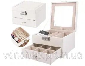 Шкатулка для украшений Lombardi 25.5 х 25.5 х 9 см