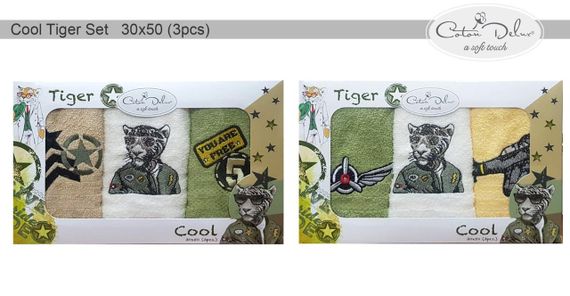 Набір рушників Nilteks 127703 Туреччина 50*30  Махра Різні кольори