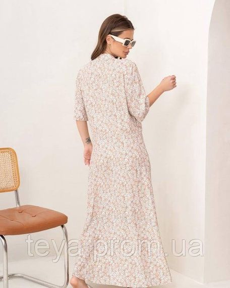 Плаття для жінок колір бежевий розмір L FI_008247 | Зображення 2