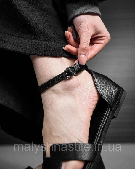 Женские босоножки Stefani black ДЛ6463 | Зображення 6
