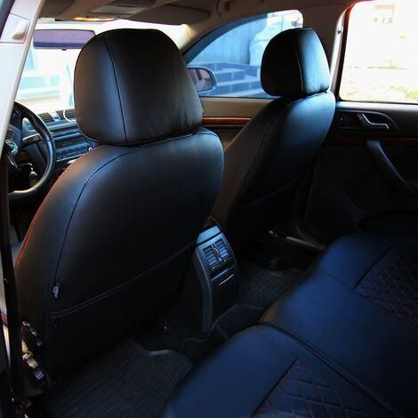 Чохли на сидіння з екошкіри ВАЗ Priora 2171 2009-2018 EMC-Elegant | Зображення 6