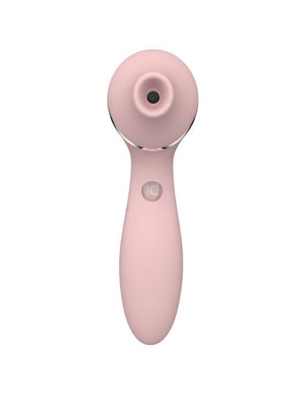 Вакуумний вібратор KisToy Polly Plus, Рожевий | Зображення 1