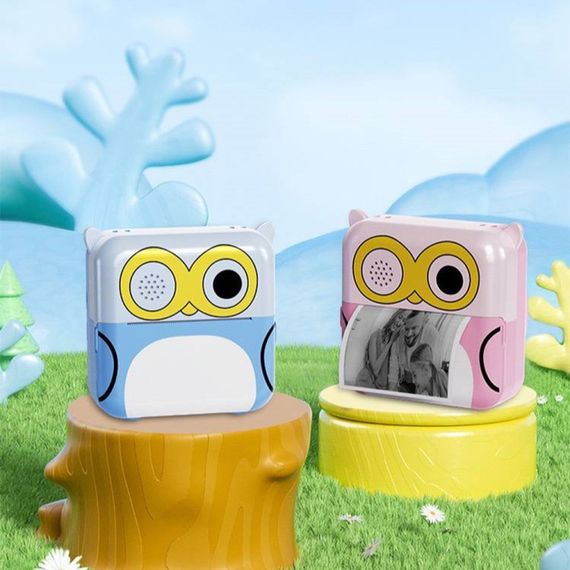 Дитяча фотокамера миттєвого друку з вбудованим термічним принтером XPRO А-2124 (47769- А-2124_847) | Зображення 9