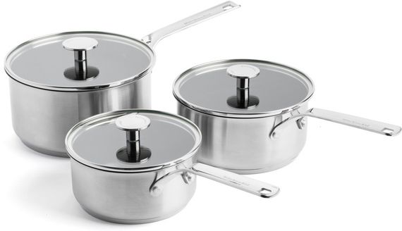 Набор посуды KitchenAid SSS CC004221-001 8 предметов серебристый | Зображення 1