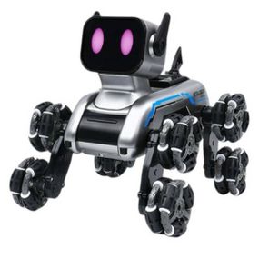 Робот-собака з музикою, дистанційним керуванням та 8 коліщатками Stunt Robot Dog