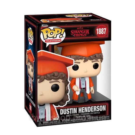 Игровая фигурка Funko POP! серии Очень странные дела S5 - Дастин на выпускном