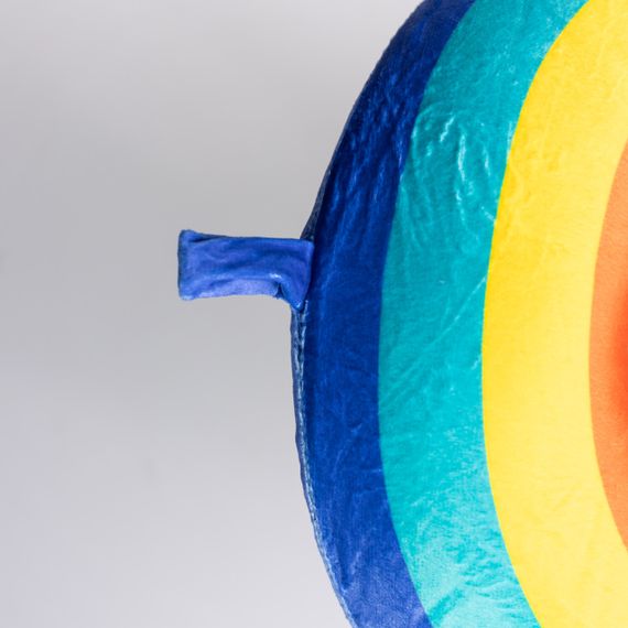 Подушка для шиї Rainbow U-подібна, синій HP-56-13BL | Зображення 3