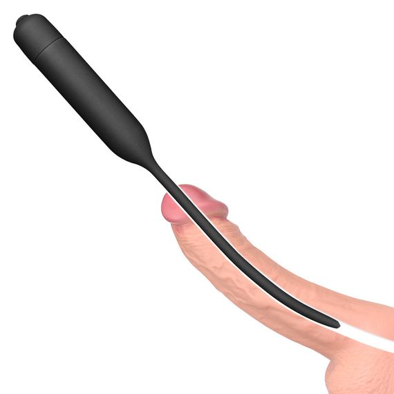 Стимулятор уретри - Anal Indulgence Collection Silicone Vibrating Urethral Dilator Sex Aura | Зображення 7