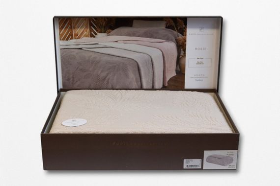 Махрове покривало Pupilla 220 х 240 см Rossi Pudra