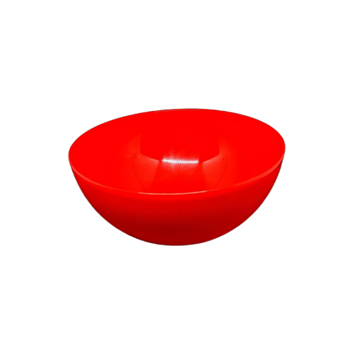 Салатник 1,2 л пластик 01 червоний Рукола Ламела