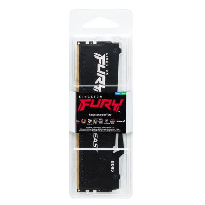Модуль памяти для компьютера DDR5 32GB 5600 MHz Beast RGB Kingston Fury (ex.HyperX) (KF556C36BBEA-32) | Зображення 3