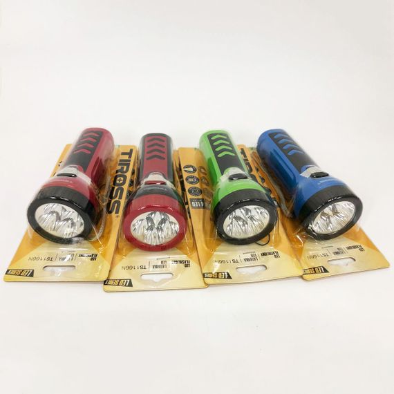 LED ліхтар потужний на вулицю, Ліхтарик світлодіодний для туриста, Посилений ручний ліхтарик FT-33 | Зображення 1