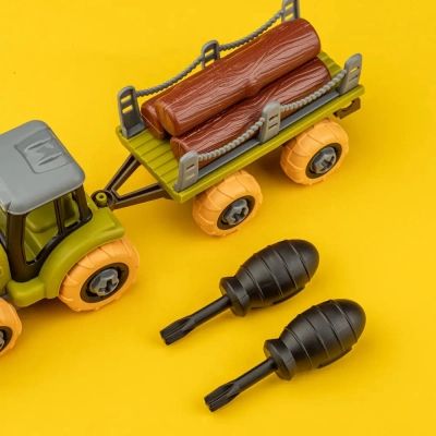 Ігровий набір Otamanko Веселий хутір (трактор із причепом, вантажівка з причепом і кінь) (8832) | Зображення 7