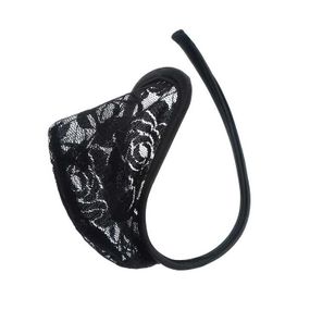 Мужские с-стринги без лямок Черный – Эротическое бельё