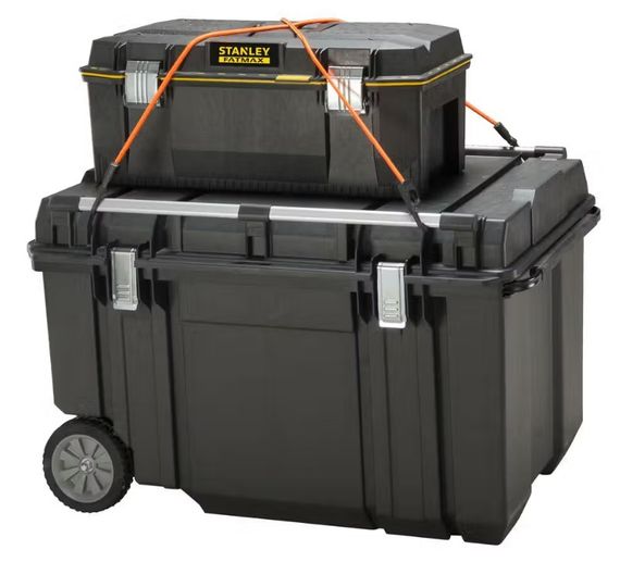 Ящик Stanley FATMAX, 240 л, розміри 990 x 590 x 620 мм, з функцією транспортування (FMST1-75531) | Зображення 2