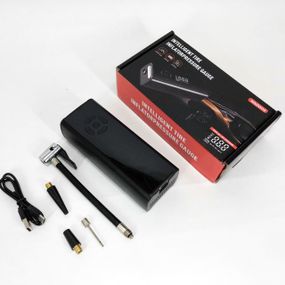 Портативний насос MX20033, Портативний компресор для машини, Автомобільний компресор автокомпресор NQ-95