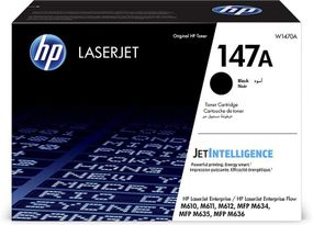 Картридж HP 147A LJ MFP M611/M612/M635/M636 Black (10 500стр) (W1470A)