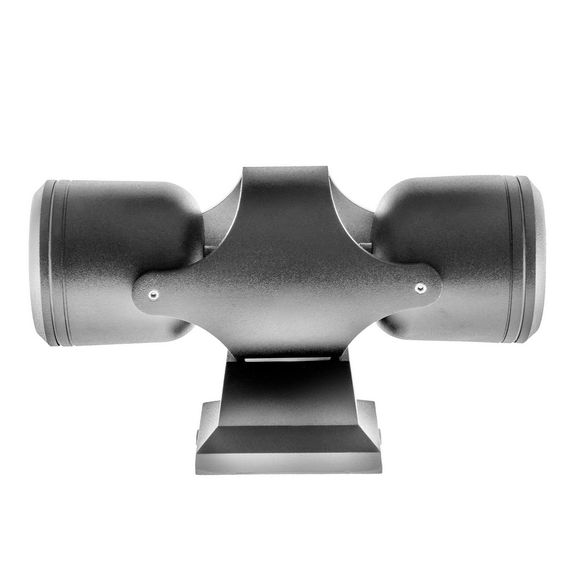 Подсветка фасадная настенная накладная IP44 AL-112/2 GU10 BK | Зображення 5