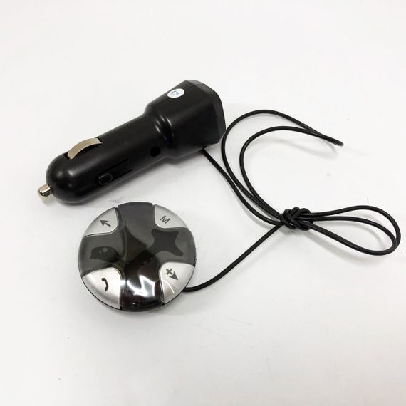 Bluetooth FM адаптер для автомагнитолы, Передатчик для музыки в автомобиле, Автомобильный модуль блютуз FZ-14 | Зображення 2