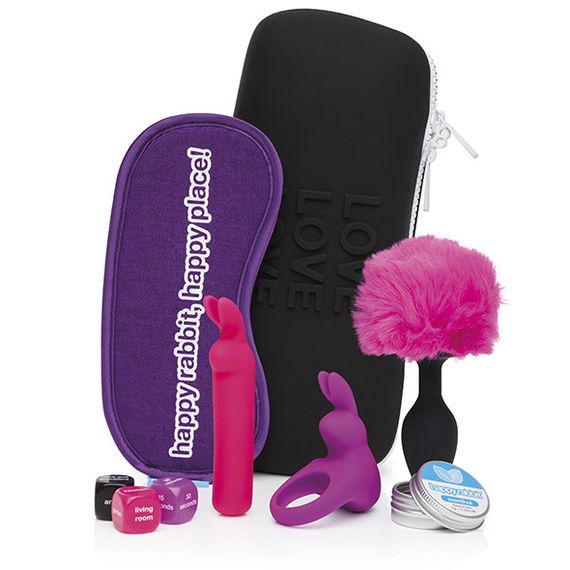 Набор секс игрушек Happy Rabbit Couple's Pleasure Kit (7 Piece) sexstyle | Зображення 1