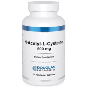 Ацетилцистеїн Douglas Laboratories N-Acetyl-L-Cysteine 900 mg 90 Veg Caps