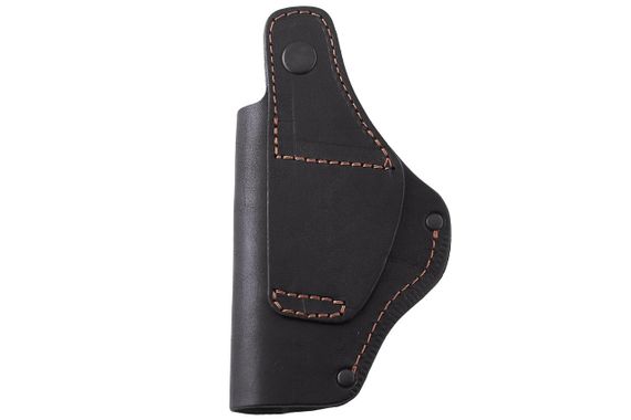 Кобура Форт-12 поясна + прихованого внутрішньобрючного носіння формована з кліпсою (шкіра, чорна) MAS MAS | Зображення 1