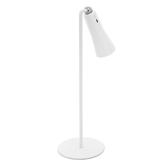 Настільна USB LED лампа Remax RT-E710 із прищіпкою. 3W. 4000K. АКБ 1200mAh. Висота 300 мм, White, Box | Зображення 2