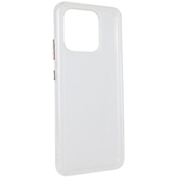 Чохол TPU+PC Clear 2.0 mm metal buttons для Xiaomi Poco M6 Pro 5G | Зображення 1