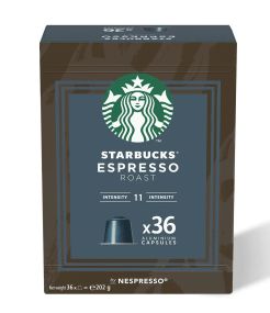 Кава в капсулах Starbucks Nespresso Espresso Roast 36шт Швейцарія - США