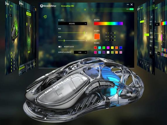 Миша GravaStar Mercury M2 GRAVASTARM2_XTAL_BLK | Зображення 2