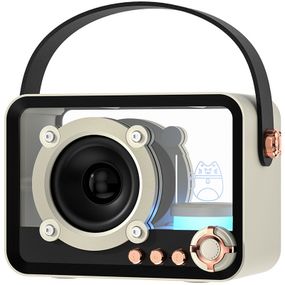 Bluetooth колонка QD05 Retro Style Biege