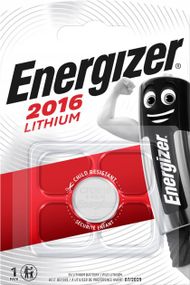 Элемент питания ENERGIZER CR2016 Lithium 1 шт