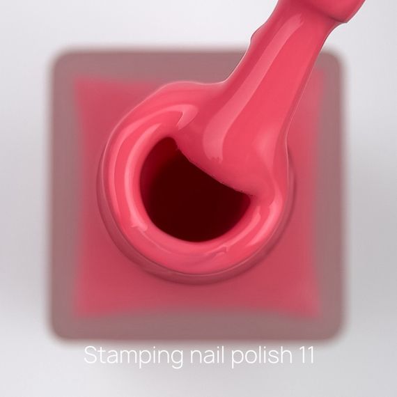 Лак для стемпінгу Crooz №11 (пастельний рожевий) 6мл | Зображення 2