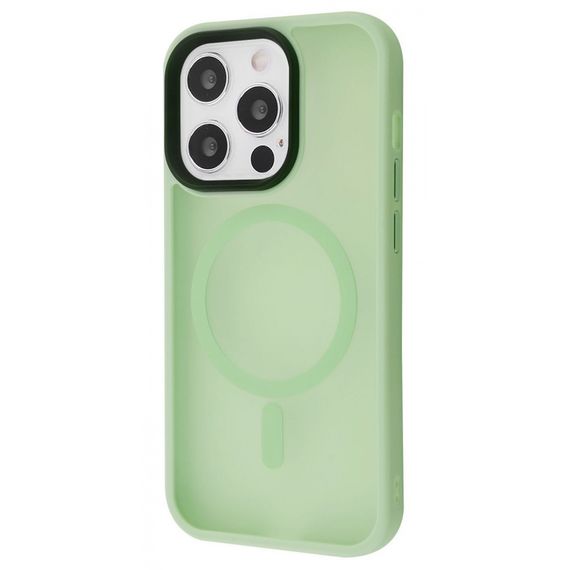 Чохол WAVE Matte Insane Case with Magnetic Ring iPhone 12 mint
