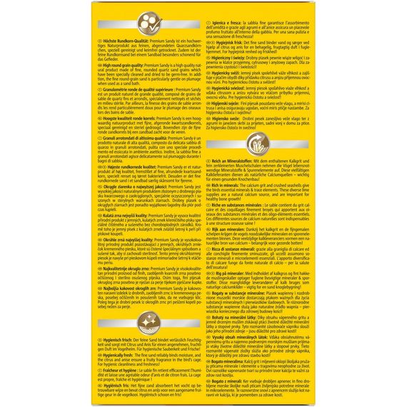 Наповнювач Vitakraft Sandy Mineralsand для кліток птахів пісок 2 кг | Зображення 2