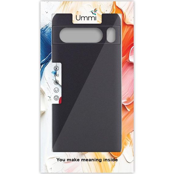 Чохол Silicone Cover Ummi Lakshmi Full Camera (AA) для Google Pixel 8 Pro Чорний / Black | Зображення 1