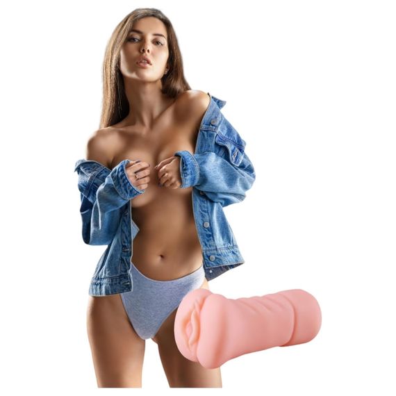 Мастурбатор реалістична вагіна Dream Toys The Girl Next Door Emma тілесний Sex Aura | Зображення 1