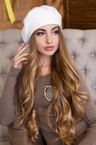 Берет «Беата» белый