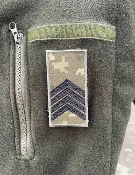 Погон ЗСУ старший сержант Піксель