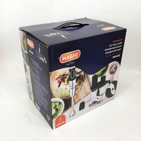 Блендер MAGIO MG-642, блендер для дитячого пюре, блендер для дому, блендер для кухні, електричний