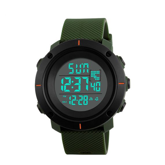 Skmei 1213AG Black-Military Wristband | Зображення 3