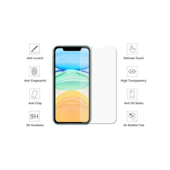 Плівка захисна Drobak Hydrogel iPhone 11 (464656) | Зображення 1