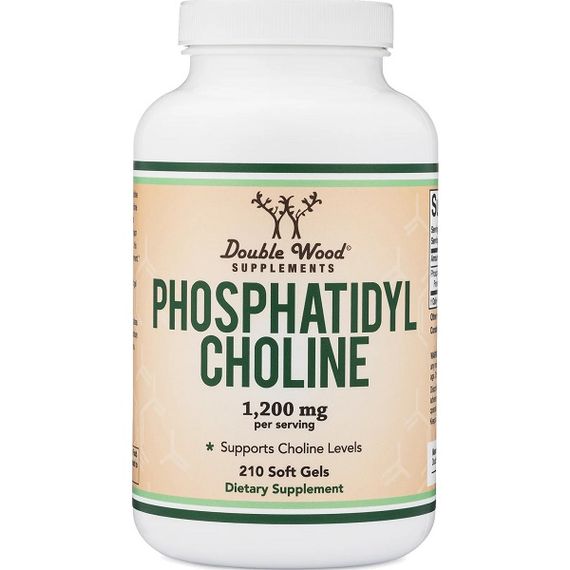 Комплекс для профилактики работы печени Double Wood Phosphatidylcholine Complex 1200 mg 210 Softgels